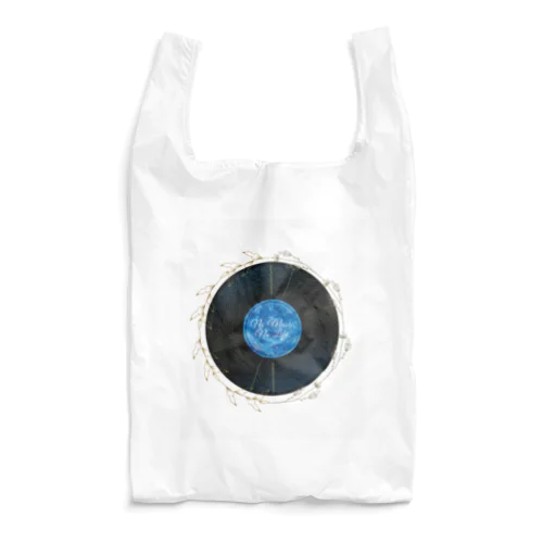 No Music,No Life.のレコード Reusable Bag