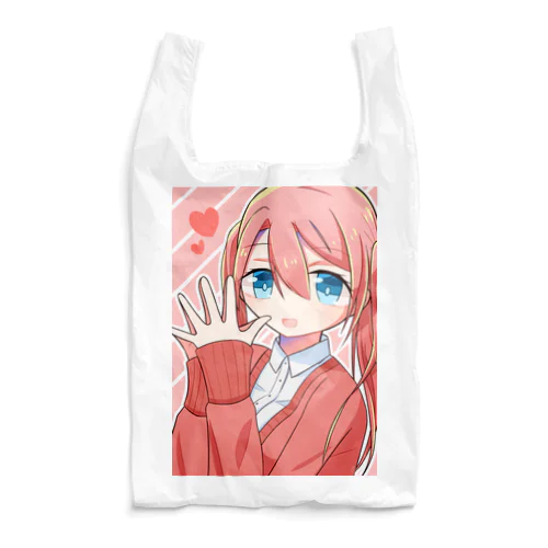 ピンクツインテの女の子 Reusable Bag