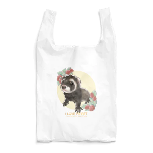 【No.11】I LOVE FERRET Reusable Bag