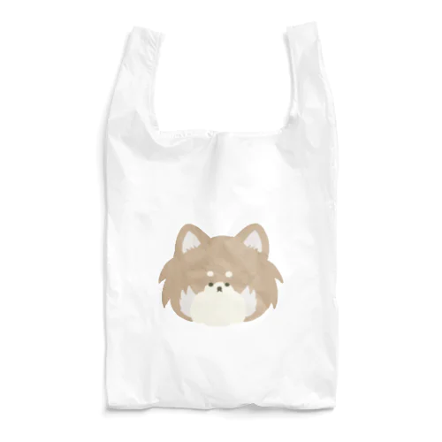 ふぁさふぁさしっぽのチワワ(茶色) Reusable Bag