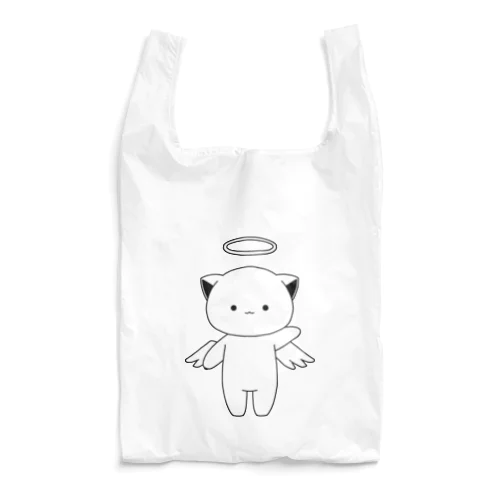 白猫天使こむぎちゃん（全身） Reusable Bag