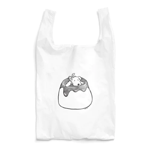 プリンの上の犬 Reusable Bag