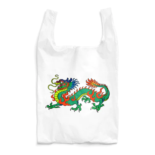 中華龍グリーン Reusable Bag