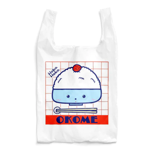 ほかほかOKOMEくん（昭和レトロ） エコバッグ