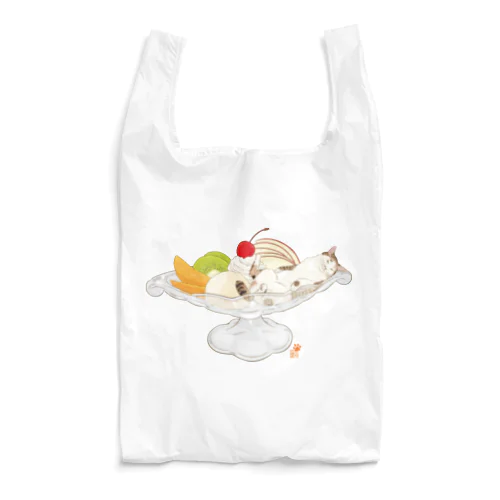 半分ねこモード Reusable Bag