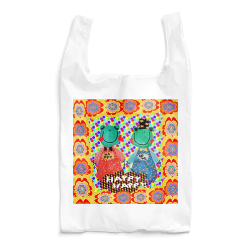 個性的☆カエル Reusable Bag