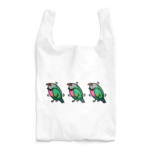 ダルマインコのカゲトラさん（呼び鳴き・トリオ） Reusable Bag