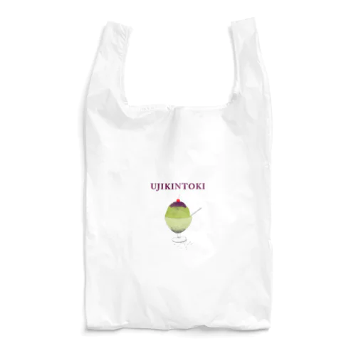 かき氷デザイン「宇治金時」（Tシャツ・パーカー・グッズ・ETC） Reusable Bag