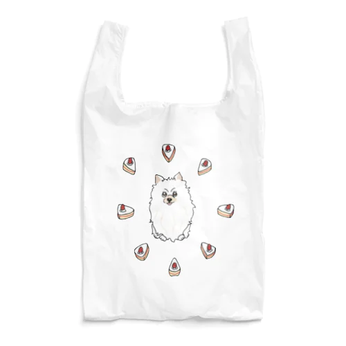 a pomeranian / shortcake Reusable Bag