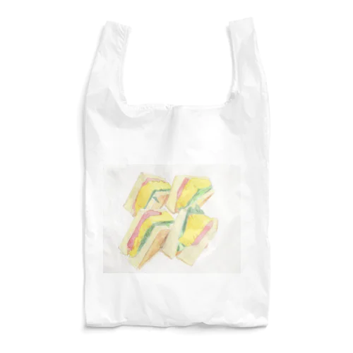 たまごサンドのエコバッグ Reusable Bag