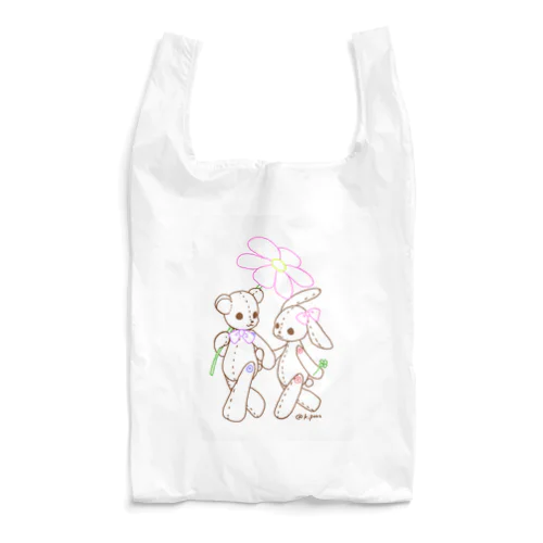 くまうさおでかけ Reusable Bag