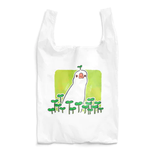 伸びる文鳥はいいぞ Reusable Bag