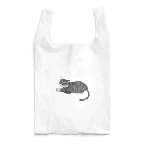 猫のせんちゃん　Cute Cat Sen-chan Reusable Bag