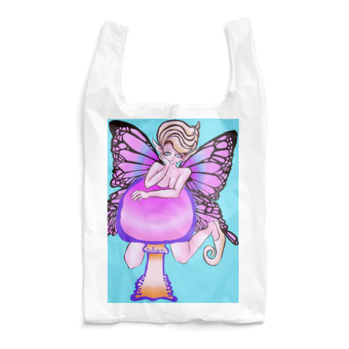 きのこと、妖精。 Reusable Bag