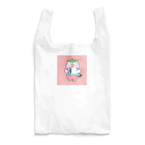 いちごおぱんつなセキセイインコ Reusable Bag