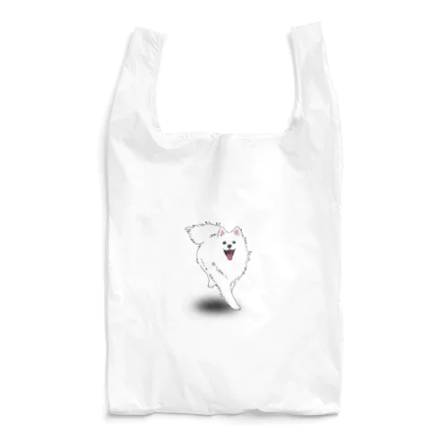 日本スピッツはしる(ロゴなし) Reusable Bag