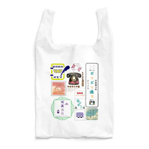 ポツポツ通りラインナップ Reusable Bag