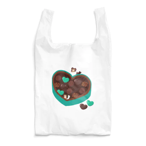 シェルティ×チョコ(ミントカラー) Reusable Bag