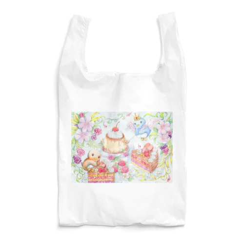 ペンギン☆プリン&チョコケーキ Reusable Bag