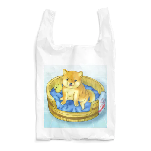 銭湯豆柴　ふろすけくん Reusable Bag