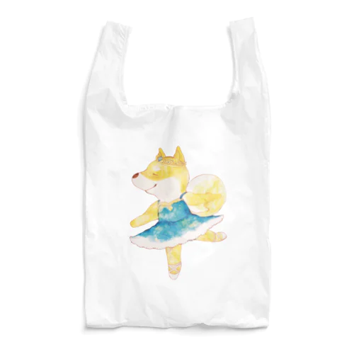 柴犬バレリーナ（ティアラ） Reusable Bag