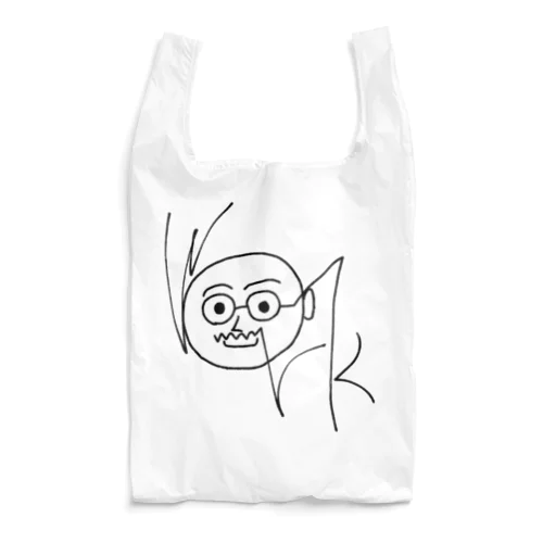 はたらくおっさん。 Reusable Bag