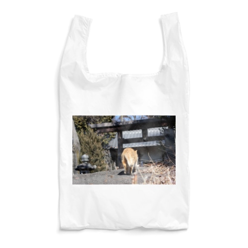 ねことじんじゃ Reusable Bag