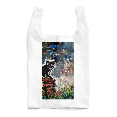 夜に出会った猫 Reusable Bag