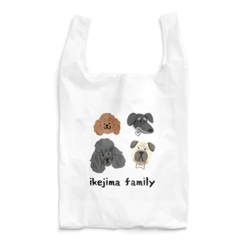 ikejimaふぁみりーdogs Reusable Bag