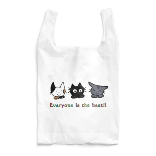 みんなサイコーにゃん♡ Reusable Bag