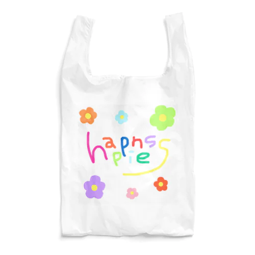 happiness お花 Reusable Bag