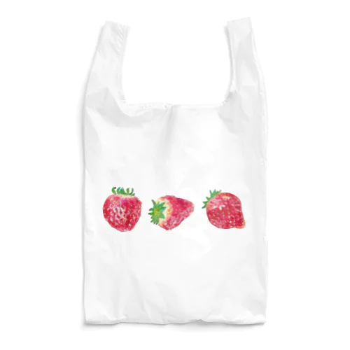 いちごみっつ Reusable Bag