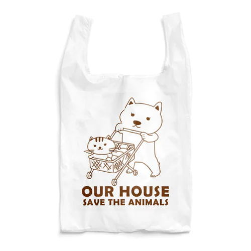 アワハウスくんアワハウスちゃん Reusable Bag