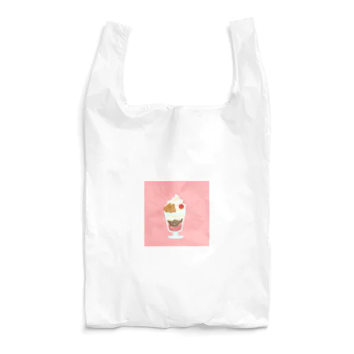 クッキー付きパフェ Reusable Bag