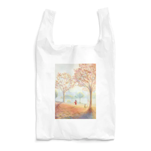 秋と女の子 Reusable Bag