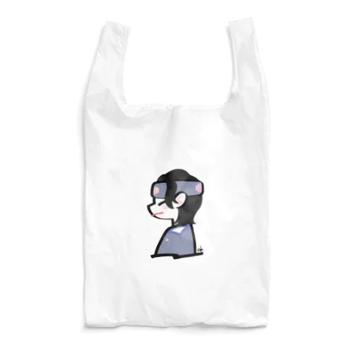 キツネ目さん／ムラサキヘアバンド Reusable Bag