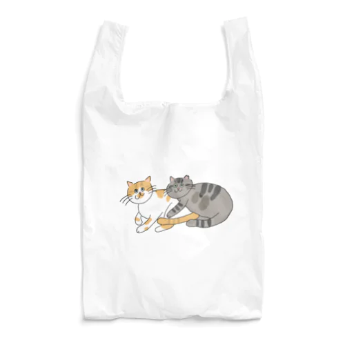 むぎゅっとにゃんず。 Reusable Bag