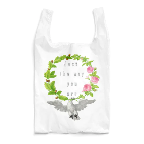 幸福を運ぶ鳥「Just the way you are」 Reusable Bag