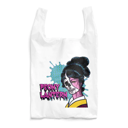 peony lantern【牡丹灯籠】 Reusable Bag