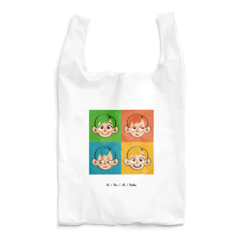 喜怒哀楽 Reusable Bag