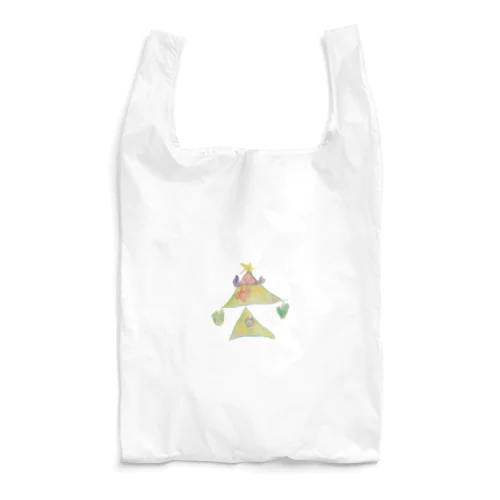 【子どもの絵】クリスマスツリー Reusable Bag