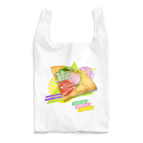 サラダクレープ（80s風） Reusable Bag