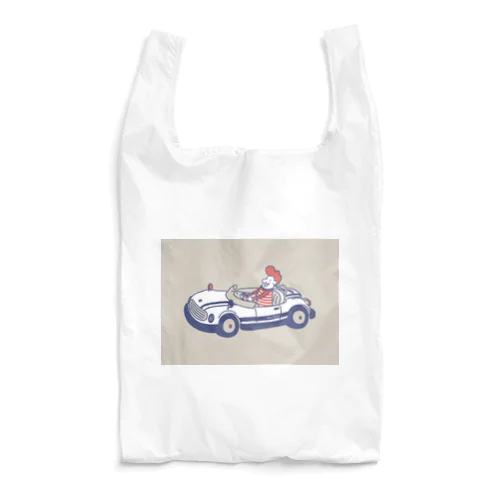 Santa Drive Reusable Bag