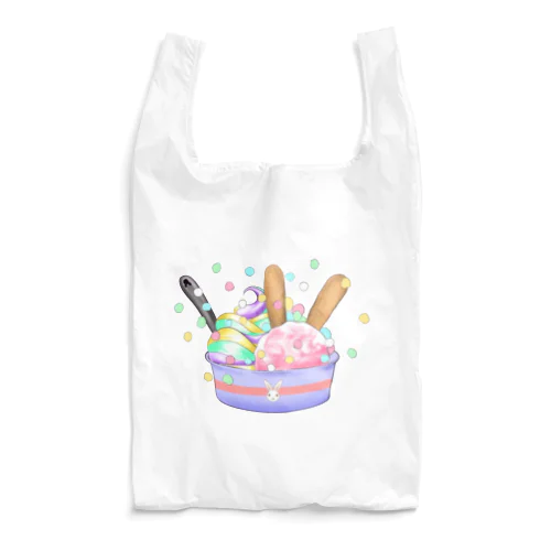 うさカップアイス Reusable Bag