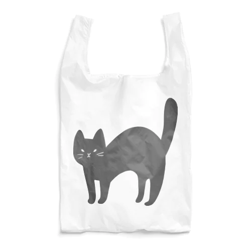 警戒モードのネコ Reusable Bag