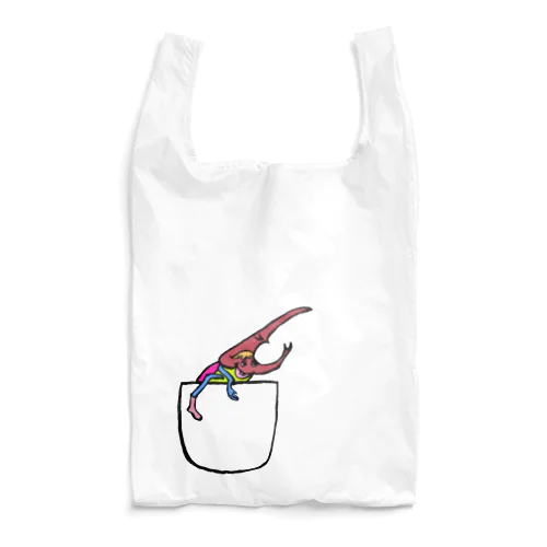 ヘラクレスオオカブトくん Reusable Bag