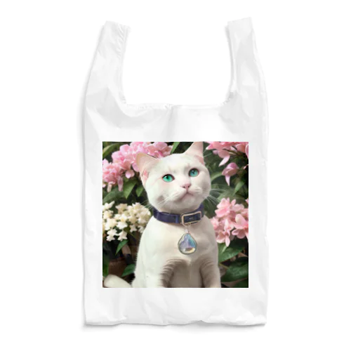 flowernekocat4 Reusable Bag