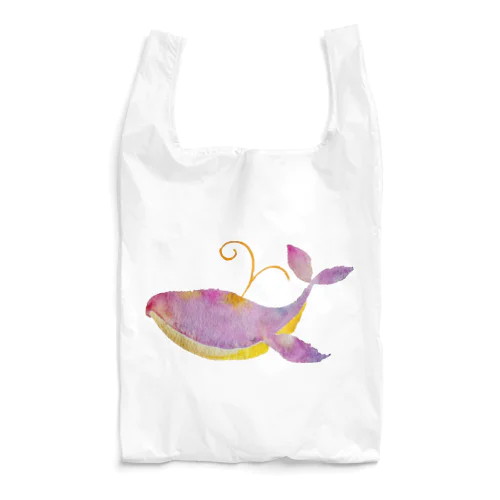 ピンクのクジラ Reusable Bag