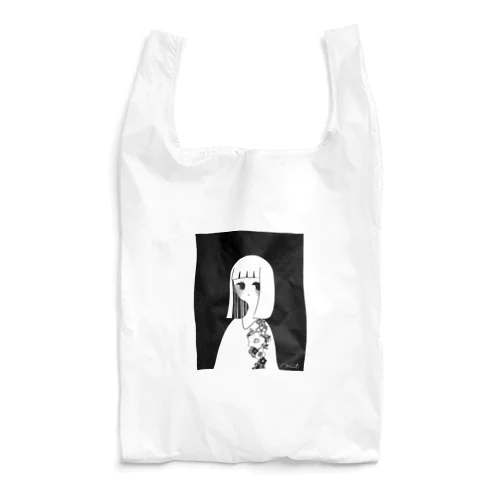 花柄の服 Reusable Bag