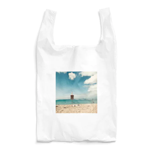 海、砂浜、空 Reusable Bag